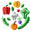 Fresh Organic Tomato Icon