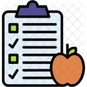Diet Plan Sport Icon