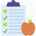 Diet Plan Sport Icon