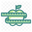 Measure Tape Food Icon