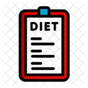 Diet List  Icon