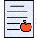 Diet Plan  Icon