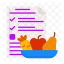 Diet plan  Icon