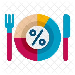 Dieta equilibrada  Icono