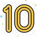 Diez Diez Numero 10 Icon