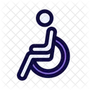 Sign Disability Difabel Icon