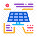 Diferente Acoes Solar Ícone