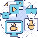 Different learning experiences  Icon