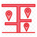 Different Locations  Icon