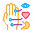 Different Points Impact Icon