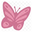 Different Style of Cute Pink Butterfly  Icon