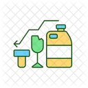Different types of waste  Icon
