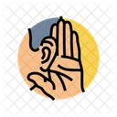 Difficulty Hearing Disease Icon