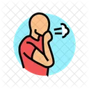 Difficulty Breathing Disease Icon