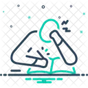 Difficulty Dyslexia Disorder Icon