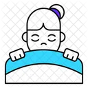 Depression Insomnia Tired Icon