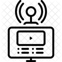 Diffusion  Icône