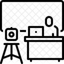 Diffusion Transmission Circulation Icône