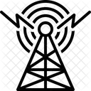 Diffusion Radar Antenne Icône