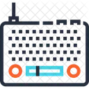 Diffusion Communication Electronique Icône