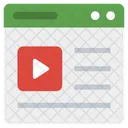 Streaming Video Lecteur Multimedia Lecteur Video Icon