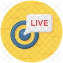 Diffusion En Direct Diffusion En Ligne Diffusion Multimedia Icon