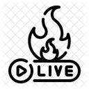 Diffusion Diffusion En Direct Divertissement Icon