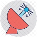 Diffusion Sans Fil Communication Icon