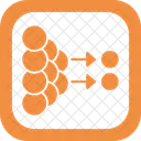 Diffusion Diffusion Icon Atomic Icône
