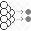 Diffusion Diffusion Icon Atomic Icône