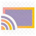 Flux de diffusion  Icône