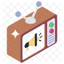 Diffusion Televisee Promotion Televisee Publicites Televisees Icon