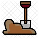 Dig Ground Soil Icon