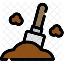 Digger Excavator Construction Icon