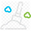 Digger Excavator Construction Icon