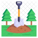 Digging  Icon