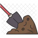 Digging Works Shovel Icon
