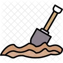 Digging Soil Ground Icon