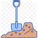 Digging Shovel Tool Icon