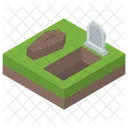 Digging Grave Grave Graveyard Icon