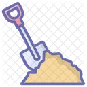 Shovel Spade Construction Tool Icon