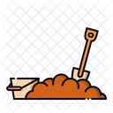 Shovel Gardening Tool Icon
