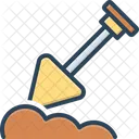 Dig Work Construction Icon