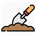 Digging Soil Ground Icon