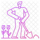 Digging  Icon