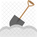 Spade Digging Shovel Icon