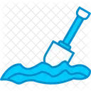Digging Soil Ground Icon