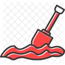 Digging Soil Ground Icon
