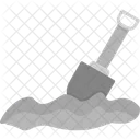 Digging Soil Ground Icon