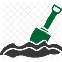 Digging Soil Ground Icon